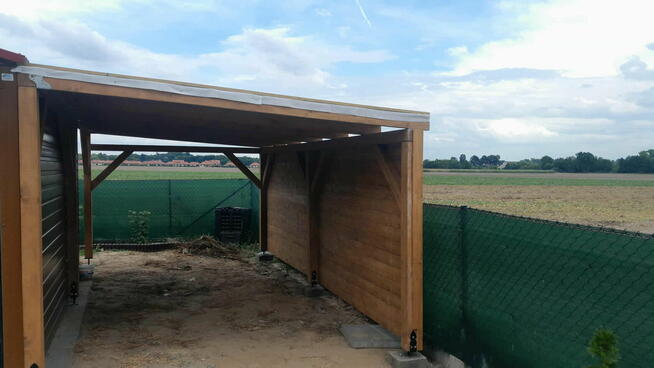 Wiaty zabudowy tarasowe