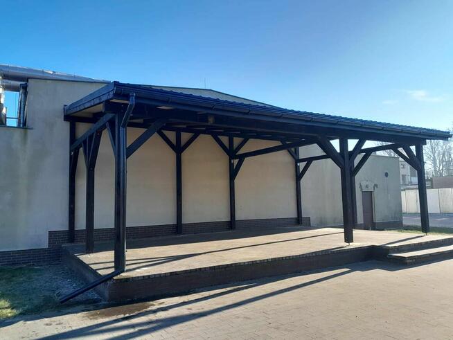 Wiaty zabudowy tarasowe