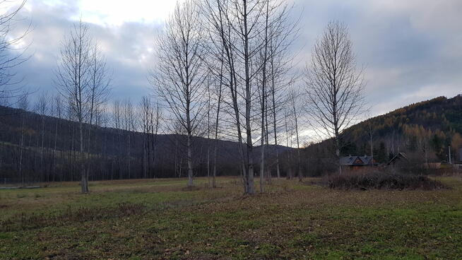 Uzbrojona działka w centrum Bóbrki obok Soliny