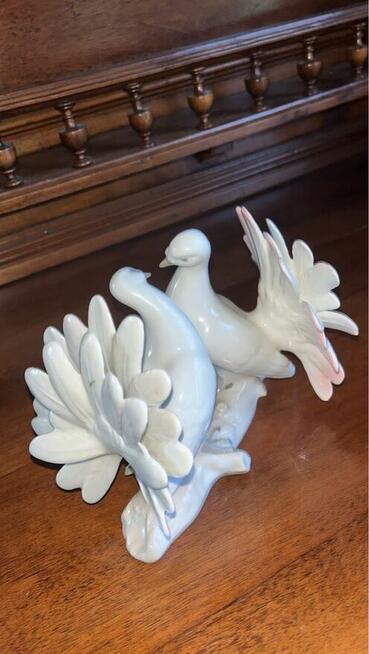 Para gołąbków. Figurka-porcelana Grafentha. Niemcy, 70 lata