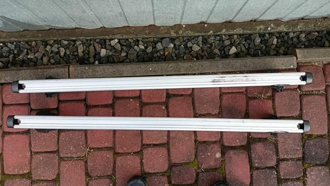 Bagażnik dach Belki 113cm+stopy Mount Blanc st.dobry