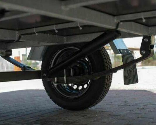 NOWA PRZYCZEPA FRACHT POD MINIKOPARKĘ FRACHT ARTUR KAROL BUD