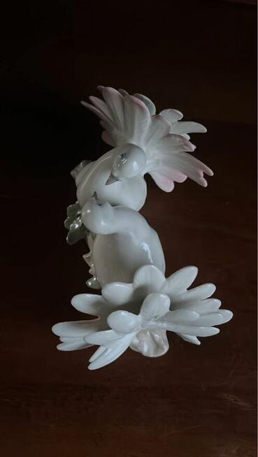 Para gołąbków. Figurka-porcelana Grafentha. Niemcy, 70 lata