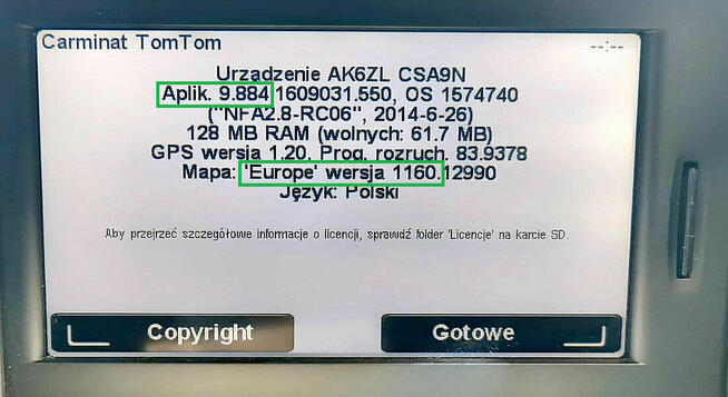 Mapa Renault Carminat LIVE 11.60 TomTom 2025.11 ONLINE email