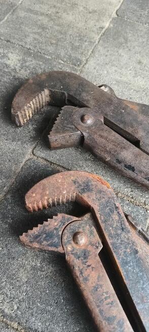 Klucz żabkowy / hydrauliczny – stary, solidny, metalowy