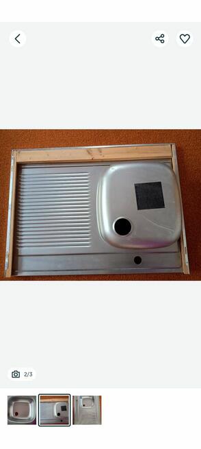 Zlewozmywak 80 x 60 cm