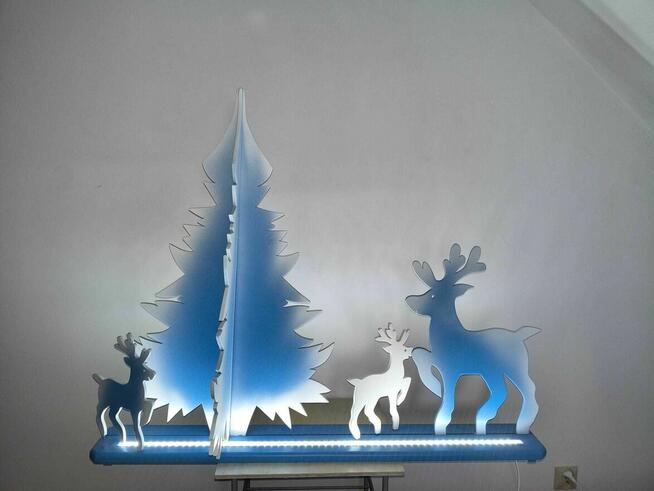 Ozdoba świąteczna podświetlana