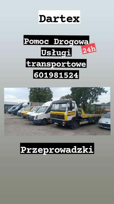 Usługi transport Przeprowadzki Autoholowanie Pomoc Drogowa