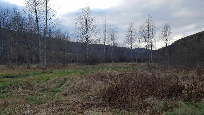 Uzbrojona działka w centrum Bóbrki obok Soliny