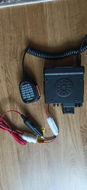 ABBREE AR-318 Mini radio mobilne 25W dwuzakresowe UHF VHF