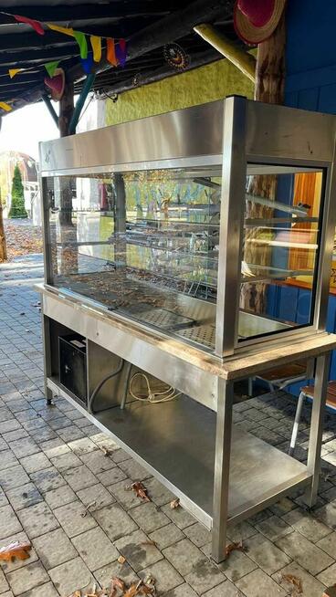 Witryna chłodnicza z wanną chłodniczą Dora Metal DM-94940.05