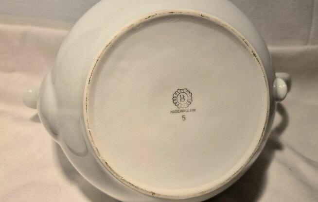 Porcelana Bogucice komplet porcelanowy dzbanek + kubek