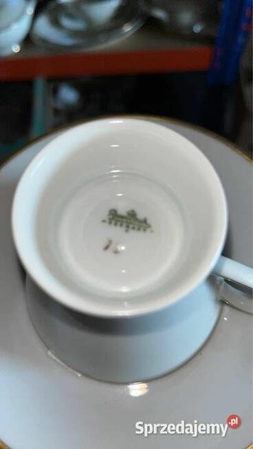 Filiżanka z talerzykiem Rosenthal. Germany Form 2000.