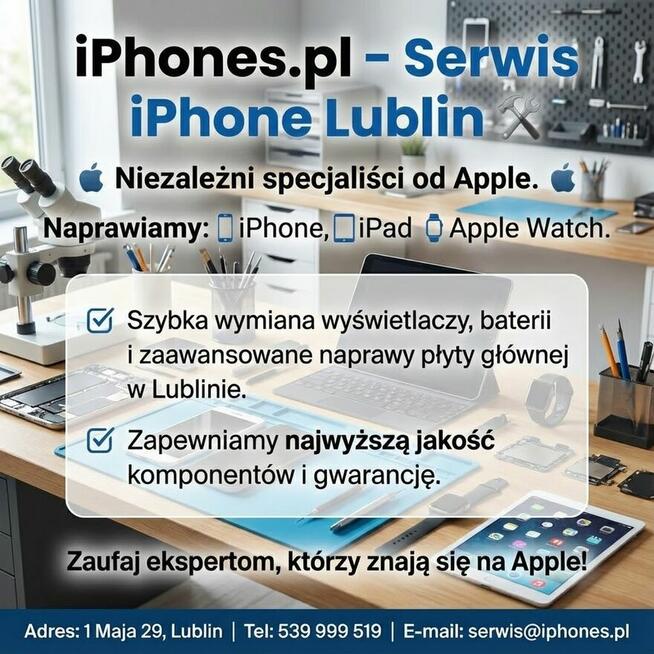 Naprawa iPhone Lublin Cennik: Najlepsza Jakość – iPhones.pl