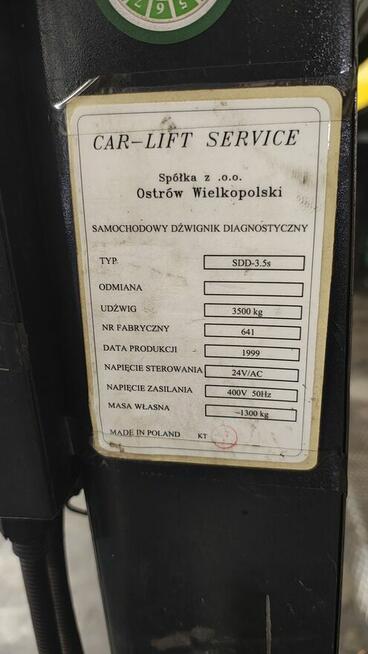 Podnośnik czterokolumnowy