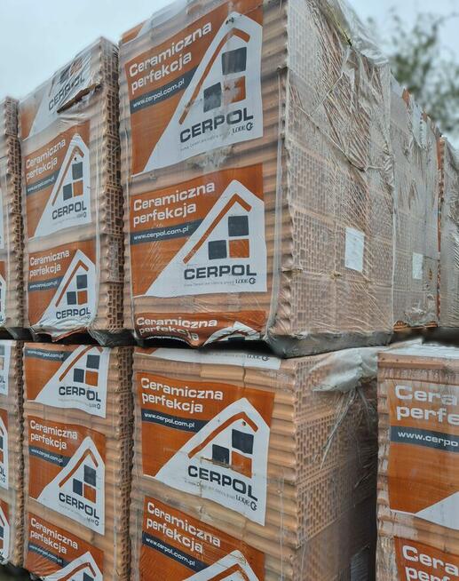 Cegła, Pustak ceramiczny Termoton Owczary 25 cm P+W kl.15