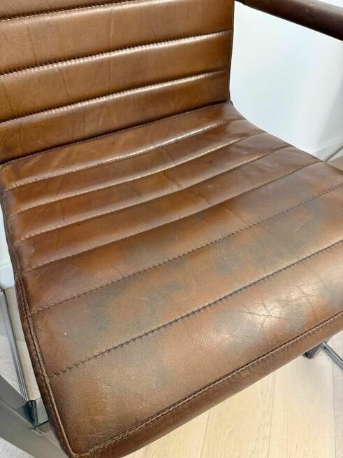 Krzesło skórzane Kare design