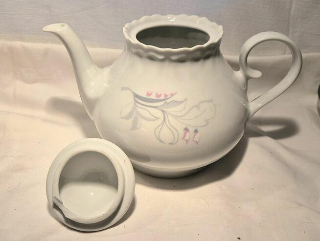 Porcelana Bogucice komplet porcelanowy dzbanek + kubek