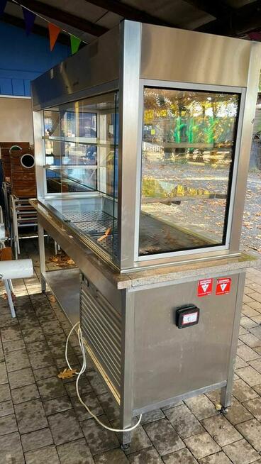 Witryna chłodnicza z wanną chłodniczą Dora Metal DM-94940.05