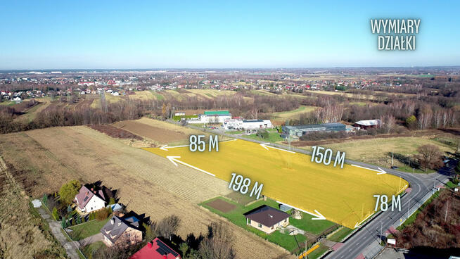 Atrakcyjna działka z potenacjałem pod inwestycje