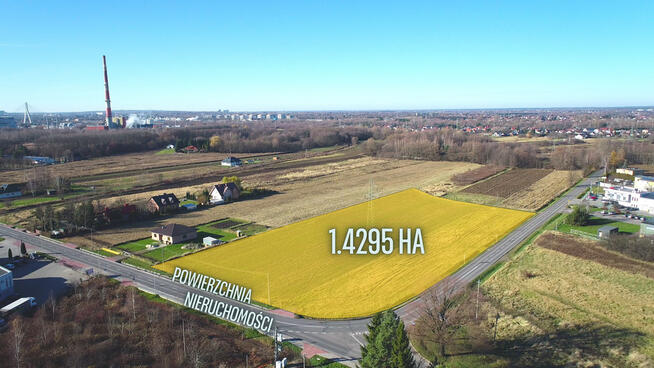 Atrakcyjna działka z potenacjałem pod inwestycje