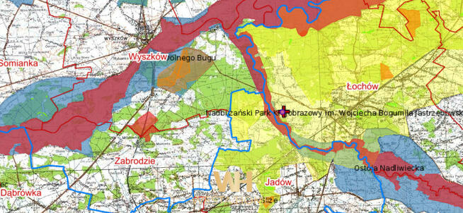 Działka budowlana Pogorzelec gm. Łochów, Malwinowska