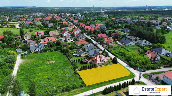 Atrakcyjna działka budowlana Zgórsko gm. Nowiny, ul.Słoneczna