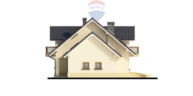 Przestronny dom do wykończenia na dużej działce.