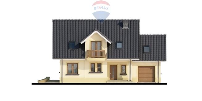 Przestronny dom do wykończenia na dużej działce.