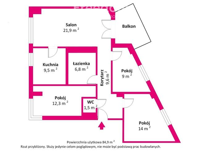 Cztery pokoje z oddzielną kuchnią na Tarchominie