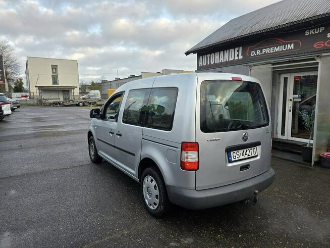 Volkswagen Caddy 1.9 TDI 75 KM, Grzane Fotele, Dwa Klucze, Hak, Metalik, Isofix