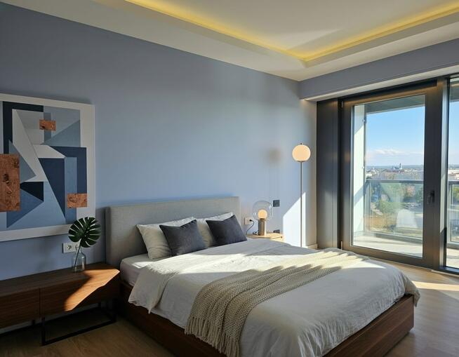 Apartament 3 pokoje z loggią w Hanza Tower