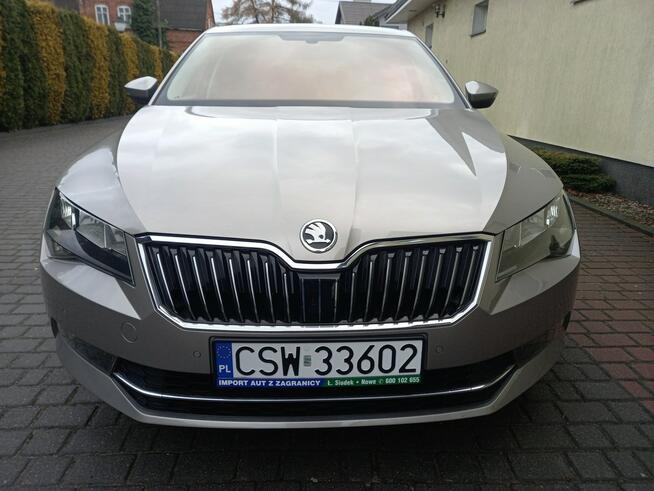 Škoda Superb Tdi Sedan Skóry Nawigacja Kamera El.Klapa Radar Bezwypadkowa Zadbana