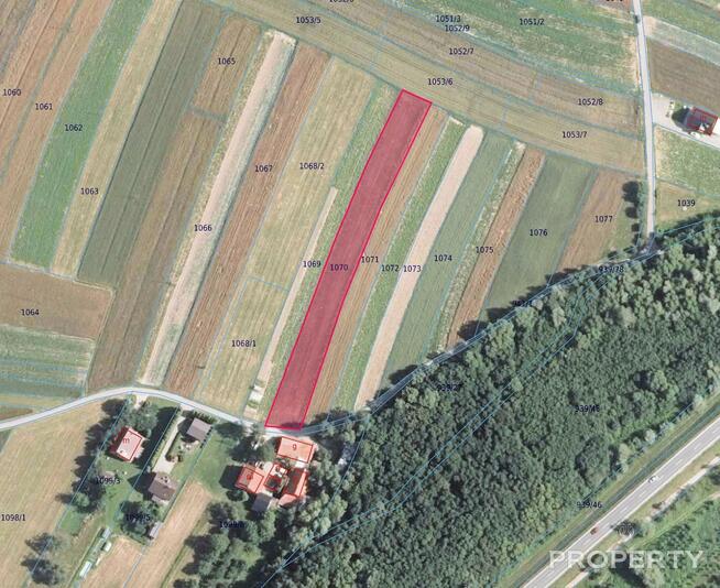 Działka inwestycyjna Podegrodzie