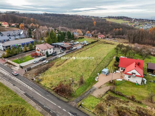 Działka usługowa Mogilany, Krakowska