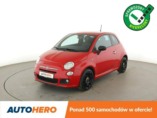 Fiat 500 SPORT Klimatyzacja Elektryka Sportowe Fotele Blue&Me