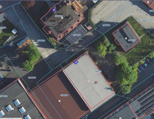 Budynek użytkowy w centrum Myszkowa