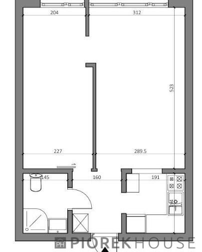 2-pokojowe mieszkanie na Woli