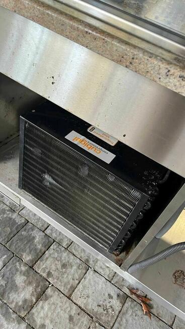 Witryna chłodnicza z wanną chłodniczą Dora Metal DM-94940.05