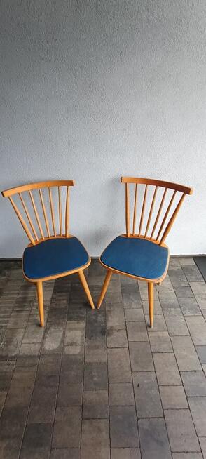Krzesła vintage z lat 60./70. – komplet 2 sztuki