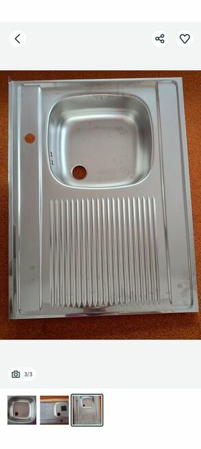 Zlewozmywak 80 x 60 cm