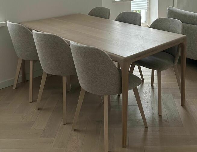 Zestaw 6 krzeseł tapicerowanych