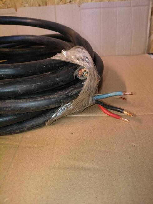 Przewód 4 x 10- pozostałość po budowie