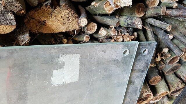 używane 2szt płyty szkl.gr.7mm