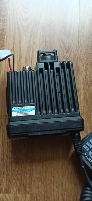 ABBREE AR-318 Mini radio mobilne 25W dwuzakresowe UHF VHF
