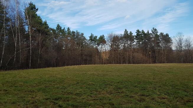 Uzbrojona działka widokowa na wzgórzu w Bieszczadach