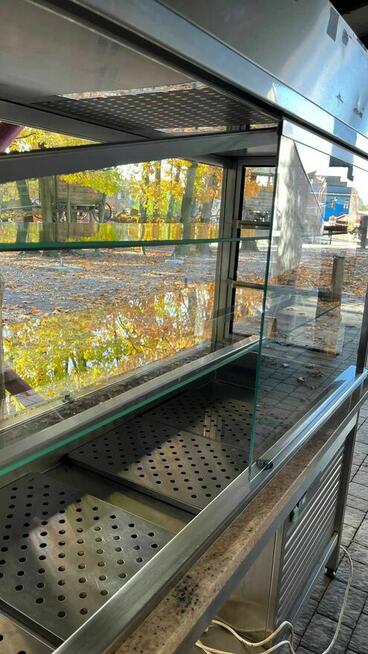 Witryna chłodnicza z wanną chłodniczą Dora Metal DM-94940.05