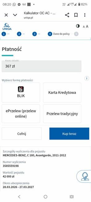 Mercedes W 204 C Klasa