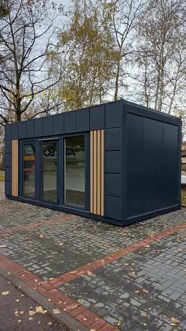 Pawilon modułowy 600x300 – leasing dostępny kontener