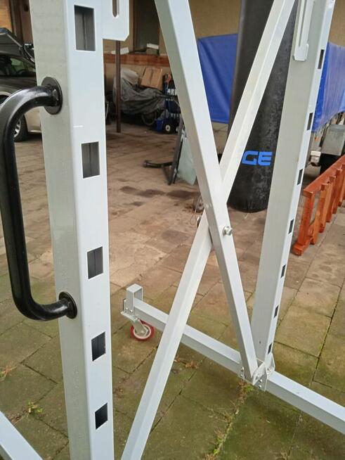 Dwustronny rozciągany wózek lakierniczy regał Holzmann